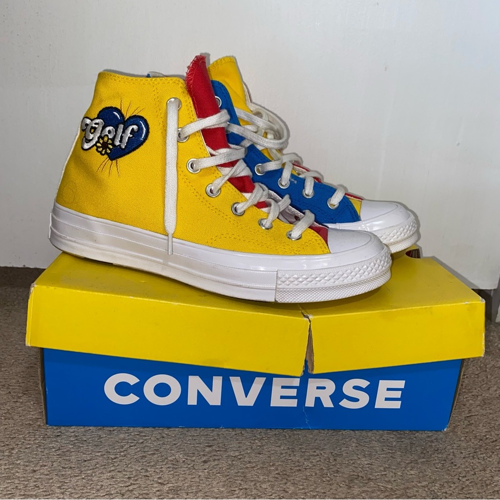 GOLF WANG high top converse
